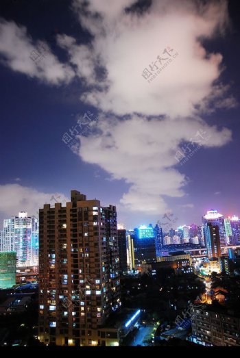 上海夜晚图片