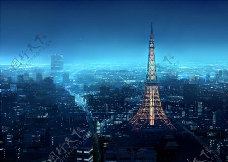 巴黎夜生活图片