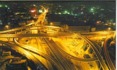 城市高架路图片
