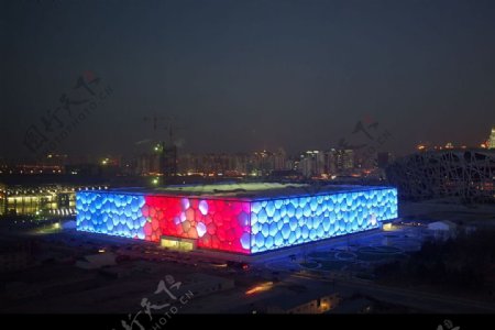 2008北京奥运场馆quot水立方quot图片