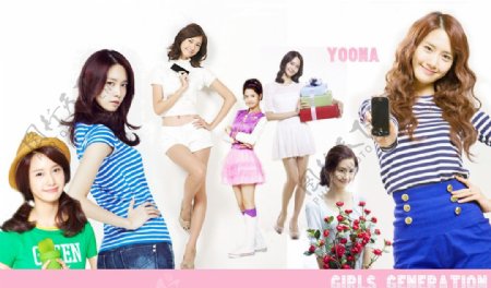 韩国明星少女时代壁纸图片