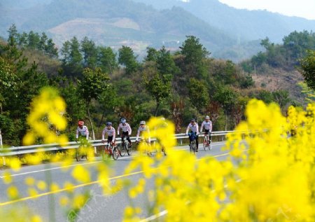 千湖岛自行车峰会图片