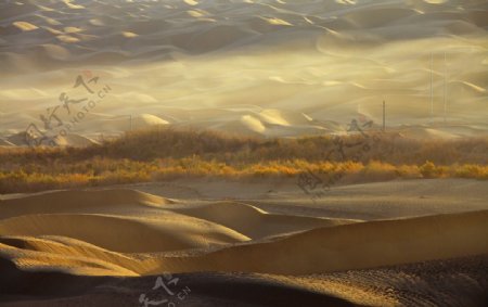 塔克拉玛干沙漠图片