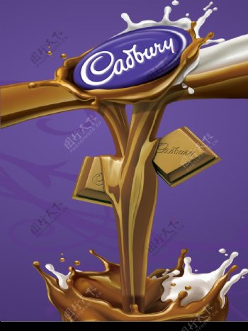 巧克力精品广告图片