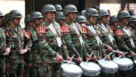 智利陆军乐队图片
