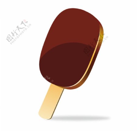 AI巧克力雪糕冰淇淋源文件图片