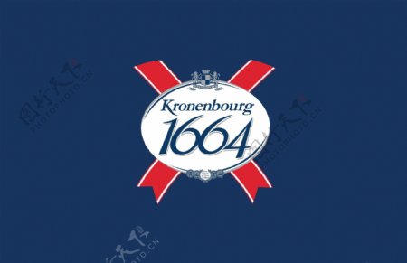 K1664凯旋1664法国啤酒LOGO图片