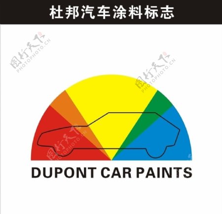 杜邦汽车涂料标志图片