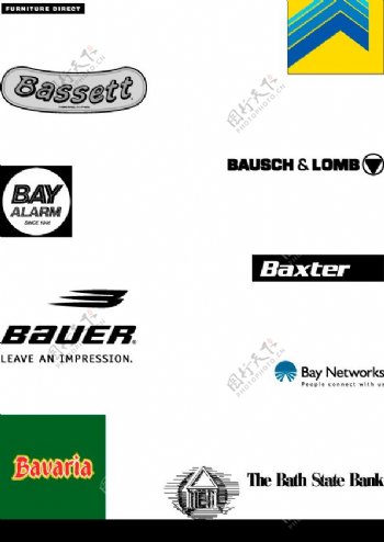 basbau开头logo标志图片