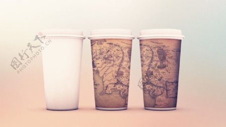 中土世界咖啡杯图片
