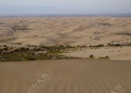 浩瀚的沙漠沙海图片