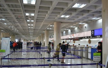 仁川机场侯机厅图片