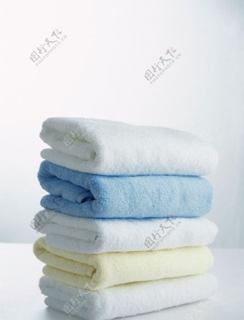 浴巾组合图片