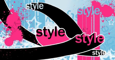 Style海报设计图图片