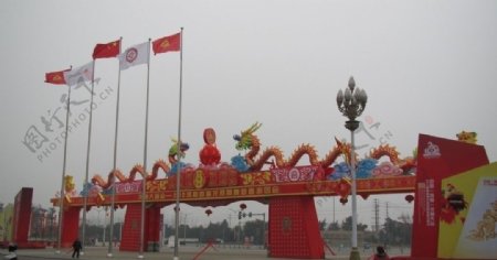 2012春节龙狮大庙会图片