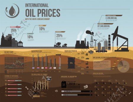 石油油田图标图片