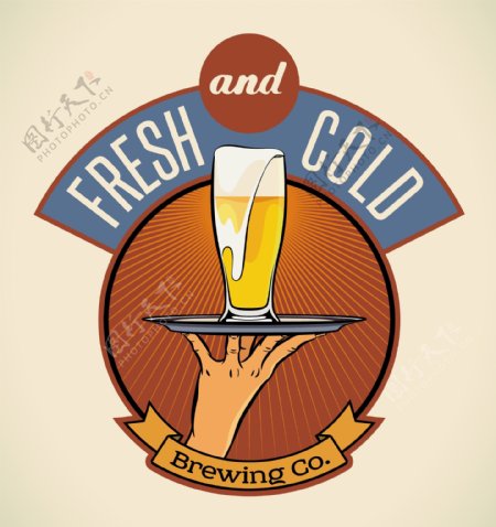 啤酒啤酒图标图片