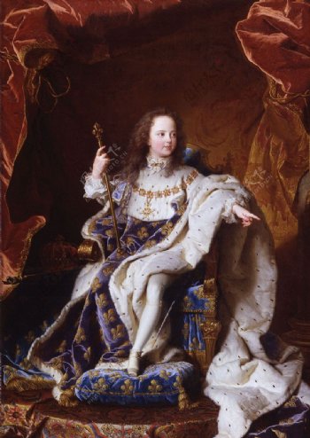 国王路易十五图片