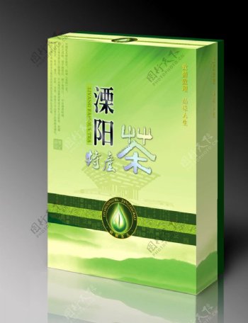 茶叶包装溧阳特产茶平面图图片