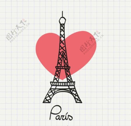 巴黎爱情图片