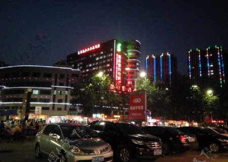 潍坊夜景图片