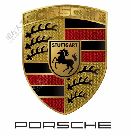 Porsche保时捷车标图片