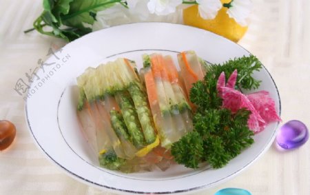 蔬菜冻图片