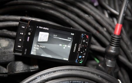电缆手机诺基亚N97图片