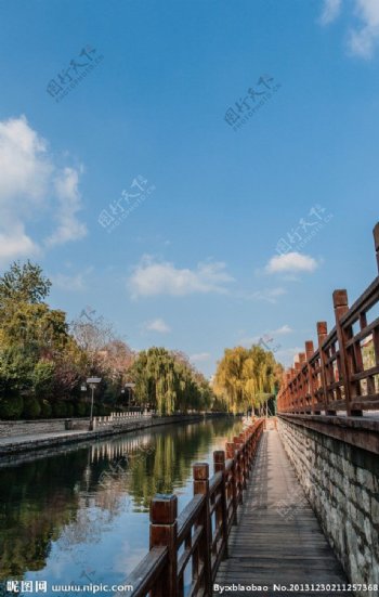 济南护城河图片
