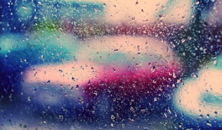 雨季玻璃图片