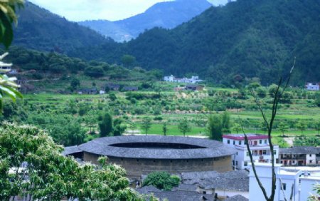 围龙屋山水花萼楼图片