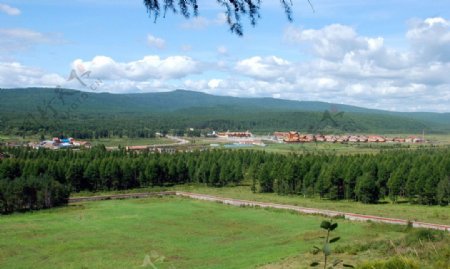 敖鲁古雅民族乡远景图片