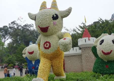广州动物园风景图片