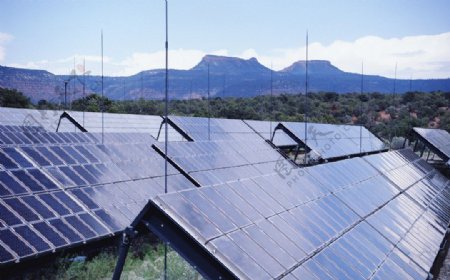 硅片太阳能发电图片