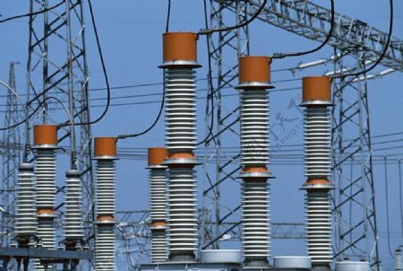 电线电线杆高压线工业电子电能源图片