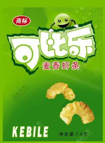 麦香虾条图片