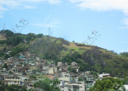 巴西贫民建筑群图片