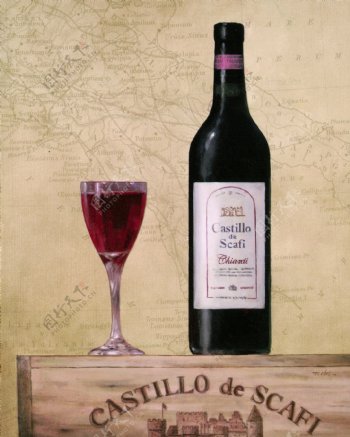 卡斯蒂洛葡萄酒图片