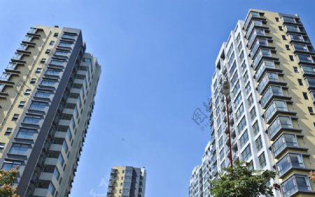 城市高层建筑图片