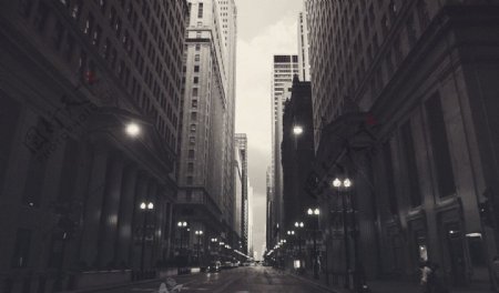 高楼街道图片
