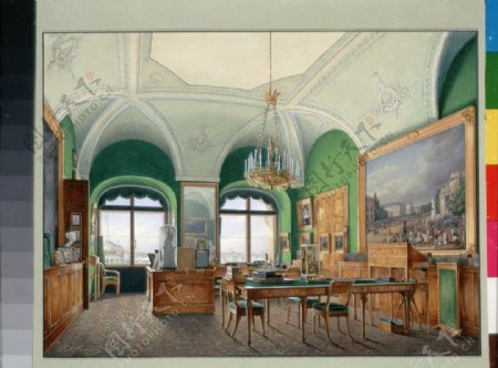 沙皇尼古拉一世书房图片