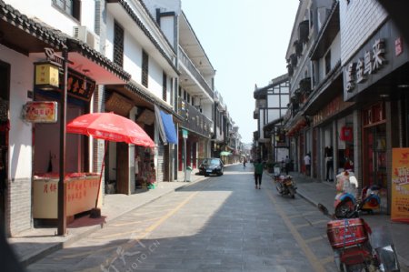 靖港古镇街景图片
