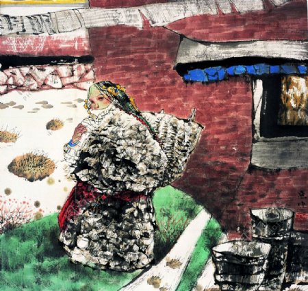 藏乡人家图片