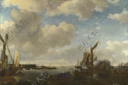 荷兰游艇图片