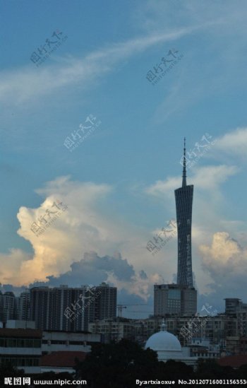 广州塔图片
