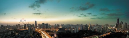 上海延安路高架图片