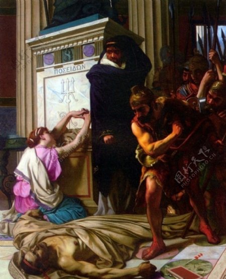 狄摩西尼的死亡图片