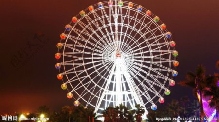 湛江夜景图片