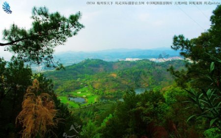 梅县客天下高山风景图片