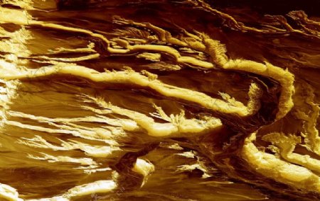 黄河沙痕抽象图案图片
